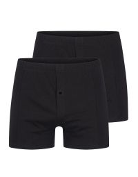 Dordrecht Heren Boxer Loose Fit Zwart 2-Pack 