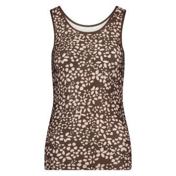 Ditsy Flowers Dames Singlet 