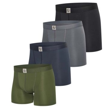 Lyon Heren Boxershort 4-Pack 'shades' 