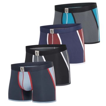 Heren Boxershort 4-Pack 'Happy-Balls' 