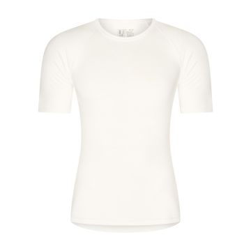 Thermoshirt korte mouw heren kleur wit