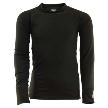 thermoshirt kinderen lange mouw zwart